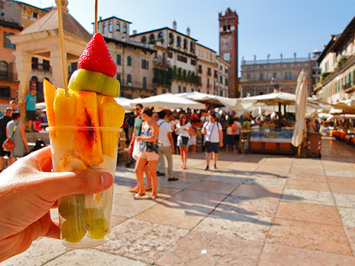 Piazza Delle Erbe Verona